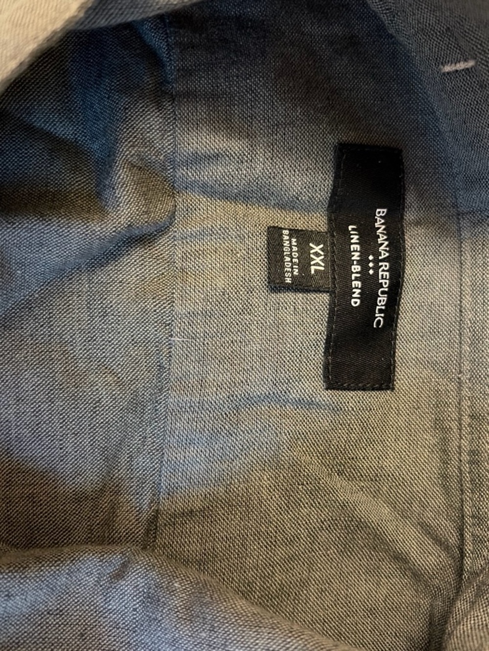 Banana Republic Linen-Blend Shirt in Green